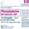 Do phenylephrine and epinephrine require central access?