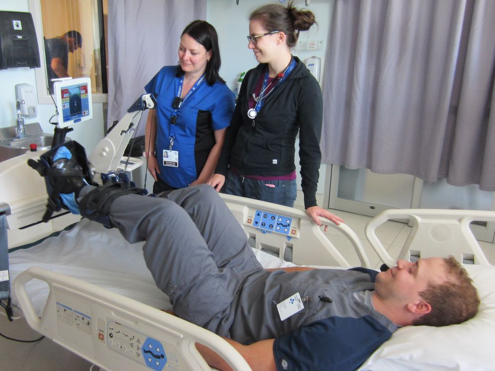 Researchers hope to speed recovery of critically ill patients with bikes in their beds