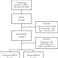 Dispatcher-assisted Cardiopulmonary Resuscitation for Traumatic Patients with OHCA