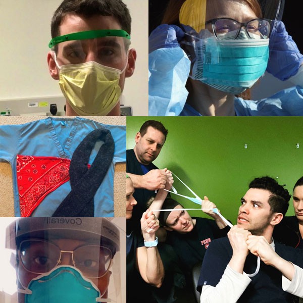 Doctors and Nurses Plead for Masks on Social Media