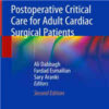 Postoperative Critical Care for Adult Cardiac Surgical Patients