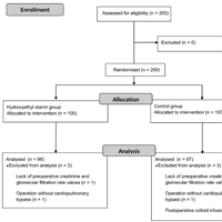 The Effect of 6% Hydroxyethyl Starch (130/0.4) On AKI in Pediatric Cardiac Surgery